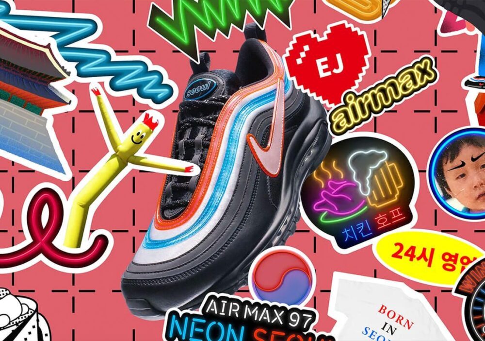 nike air max 97 on air seoul neon snkrs release date