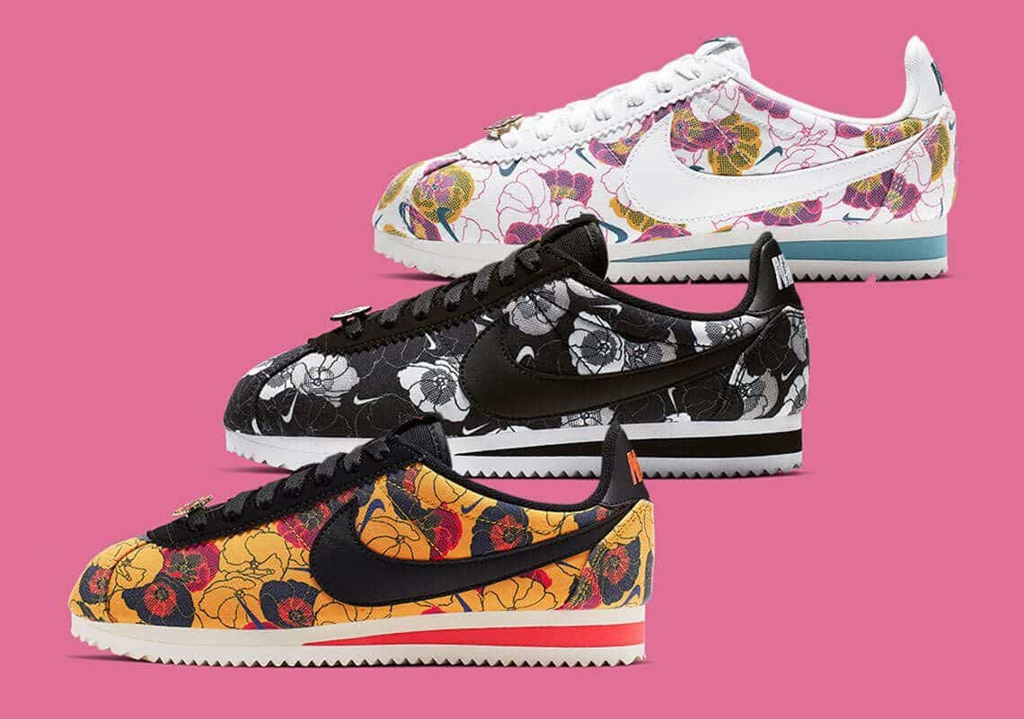 Increíble Cabecear Decimal Nike Cortez Un paquete floral para mujeres está floreciendo pronto -  Exclusive Shop