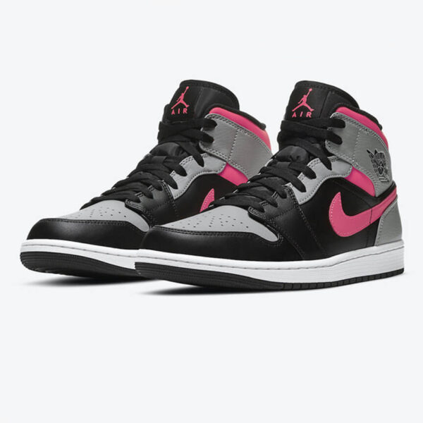 Air Jordan 1 Mid Pink Shadow 1