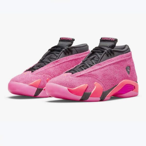Air Jordan 14 Low Shocking Pink 1