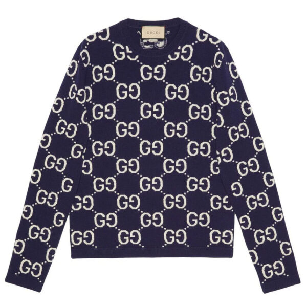 Gucci GG monogram wool jumper