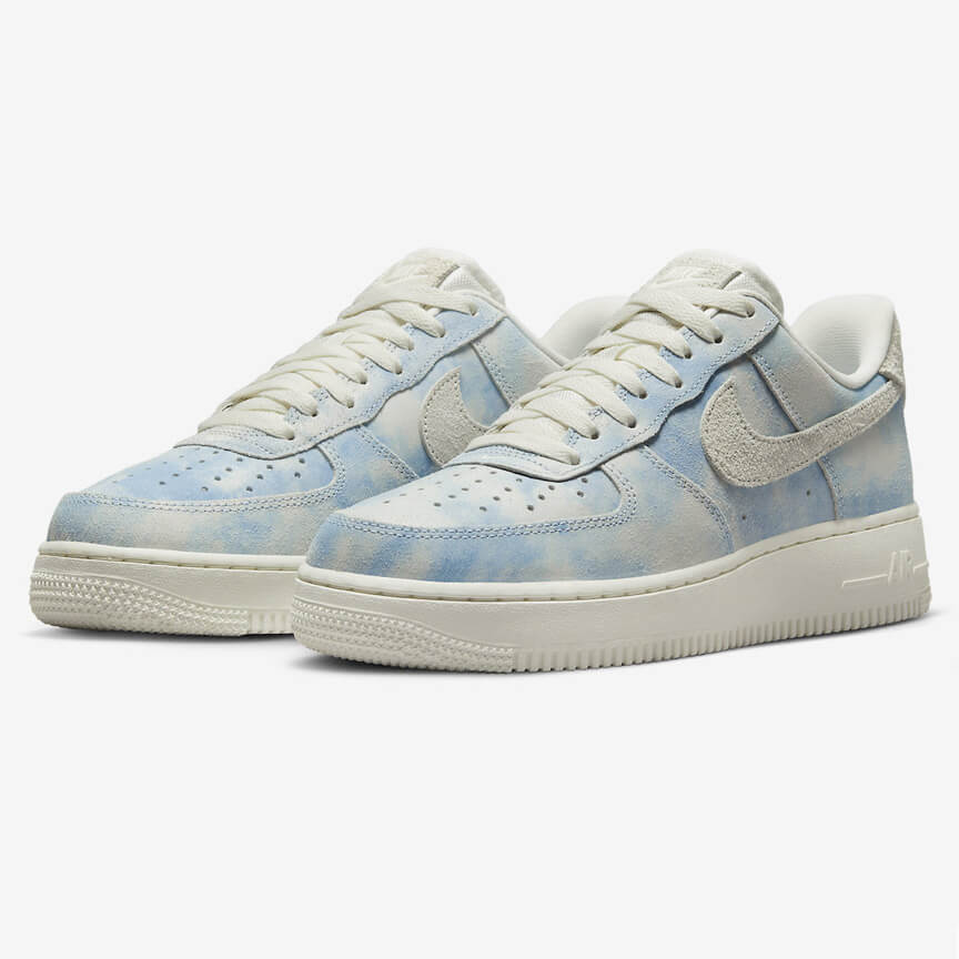 Nike Air Force 1 Low Blue Suede 1
