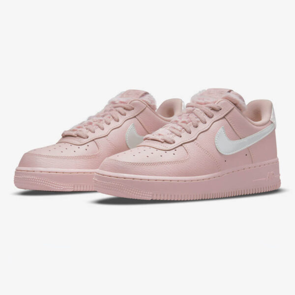 Nike Air Force 1 Pink Sherpa 1