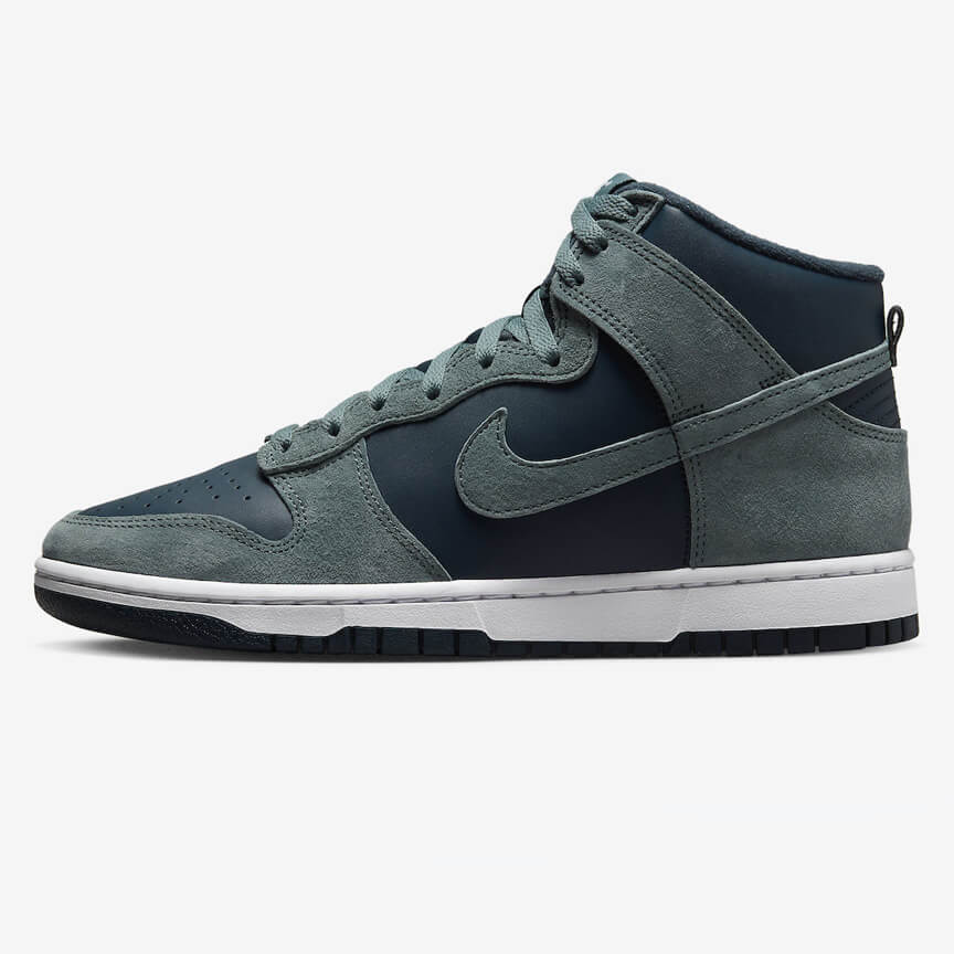 Nike Dunk High Teal Suede