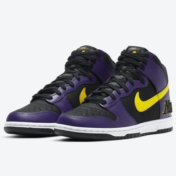 Nike Dunk High court purple