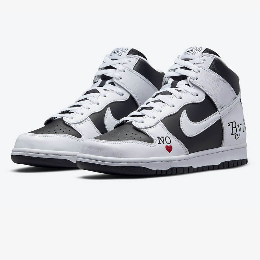 Nike SB Dunk High Supreme By Any Means Black 1