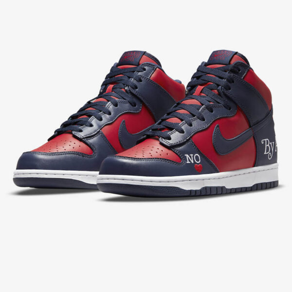 Nike SB Dunk High Supreme By Any Means Navy 1