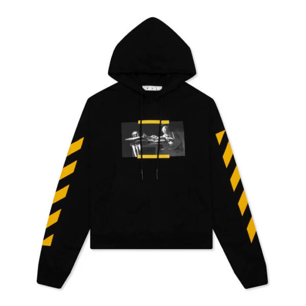 OFF WHITE CARAVAGGIO PAINTING OVER HOODIE 1