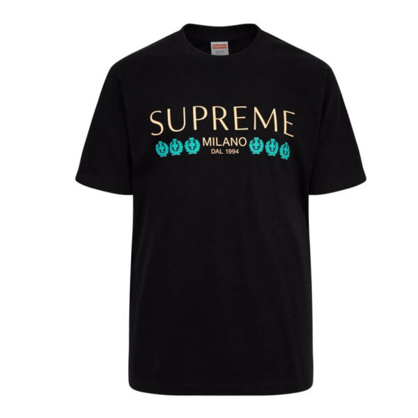 Supreme ogo print Milano T shirt