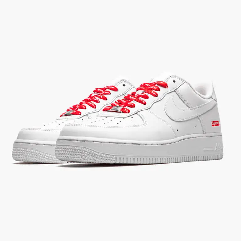 Nike Air Force Low Supreme White Exclusivo Modelo Exclusive Shop